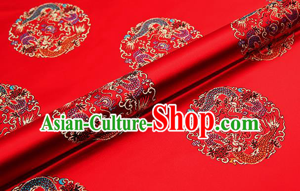 Chinese Traditional Flower Silk Fabric Brocade Embroidered Fabric Dress Material Chinese Traditional Flower Silk Fabric Brocade Embroidered Fabric Dress Material