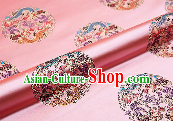 Chinese Traditional Flower Silk Fabric Brocade Embroidered Fabric Dress Material Chinese Traditional Flower Silk Fabric Brocade Embroidered Fabric Dress Material