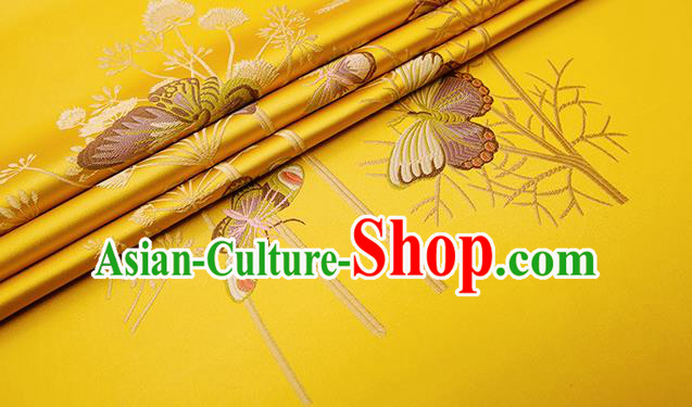 Chinese Traditional Flower Silk Fabric Brocade Embroidered Fabric Dress Material Chinese Traditional Flower Silk Fabric Brocade Embroidered Fabric Dress Material