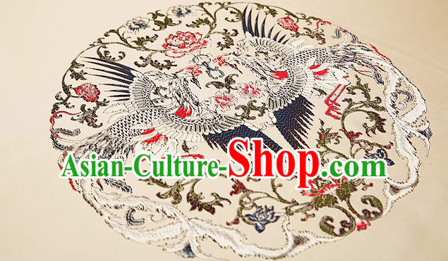 Chinese Traditional Flower Silk Fabric Brocade Embroidered Fabric Dress Material Chinese Traditional Flower Silk Fabric Brocade Embroidered Fabric Dress Material