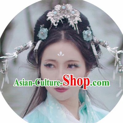 Chinese Handmade Ancient Princess Hair Accessories Hairpins Headwear for Women