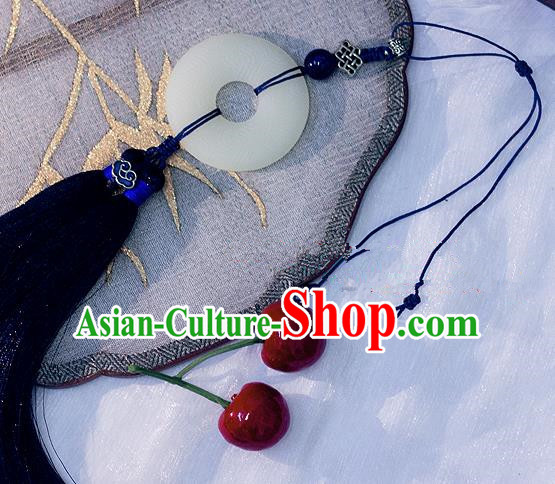 Top Grade Handmade Jewelry Accessories Ancient Hanfu Hairpins Jade Pendant Headwear for Women Top Grade Handmade Jewelry Accessories Ancient Hanfu Hairpins Jade Pendant Headwear for Women