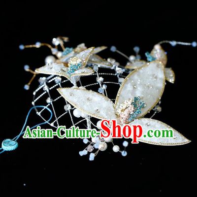 Top Grade Handmade Bride Hat Baroque Princess Hair Accessories for Women