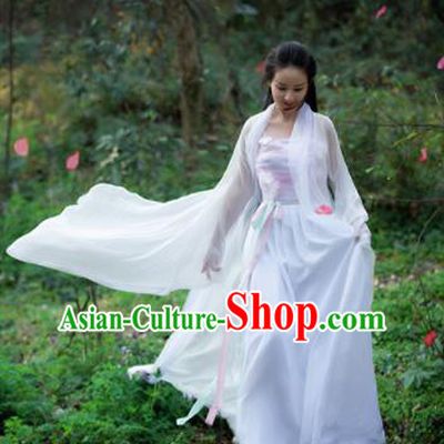 Asian Chinese Ancient Fairy Costumes Traditional Princess Hanfu Dress for Women