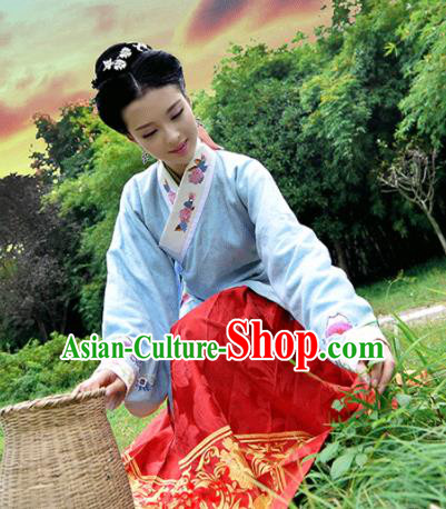 Chinese Ancient Palace Lady Hanfu Han Dynasty Imperial Concubine Queen Embroidered Historical Costumes Chinese Ancient Palace Lady Hanfu Han Dynasty Imperial Concubine Queen Embroidered Historical Costumes