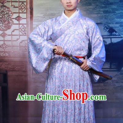 Chinese Ancient Swordsman Costumes Traditional Ming Dynasty Imperial Bodyguard Clothing for Men