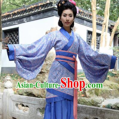 Chinese Ancient Dowager Costumes Traditional Han Dynasty Countess Hanfu Clothing for Women