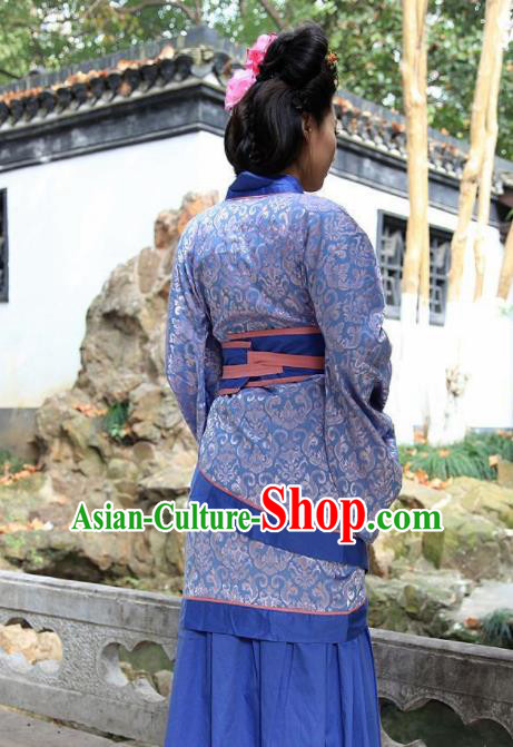 Chinese Ancient Dowager Costumes Traditional Han Dynasty Countess Hanfu Clothing for Women Chinese Ancient Dowager Costumes Traditional Han Dynasty Countess Hanfu Clothing for Women