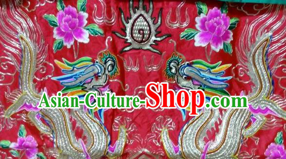 Chinese Traditional National Accessories Ethnic Embroidered Dragons Antependium Chinese Traditional National Accessories Ethnic Embroidered Dragons Antependium