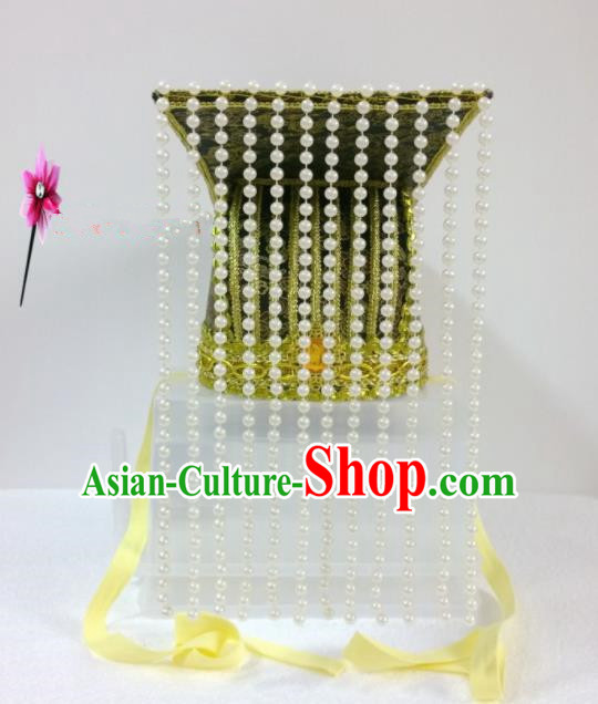 Chinese Traditional Hanfu Headdress Ancient Han Dynasty Emperor Hat for Men Chinese Traditional Hanfu Headdress Ancient Han Dynasty Emperor Hat for Men