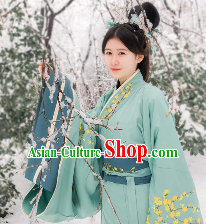 Chinese Ancient Drama Han Dynasty Princess Embroidered Costumes for Women Chinese Ancient Drama Han Dynasty Princess Embroidered Costumes for Women