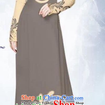 Asian Traditional Vietnam Female Costume Vietnamese Bride Grey Ao Dai Cheongsam for Women