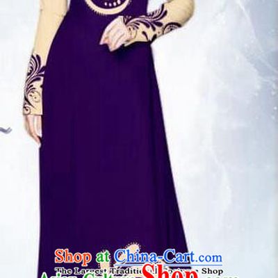 Asian Traditional Vietnam Female Costume Vietnamese Bride Purple Ao Dai Cheongsam for Women
