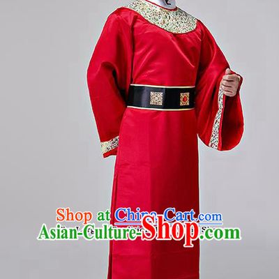 Chinese Ancient Song Dynasty Drama Prime Minister Costumes and Hat for Men