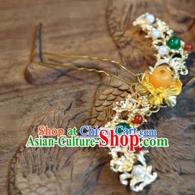 Chinese Ancient Hair Accessories Wedding Palace Hair Clip Hairpins for Women
