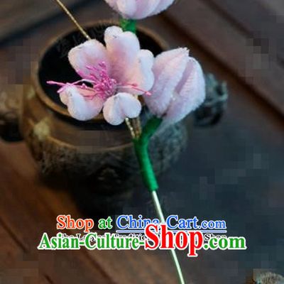 Chinese Ancient Empress Flowers Hair Clip Palace Hairpins for Women