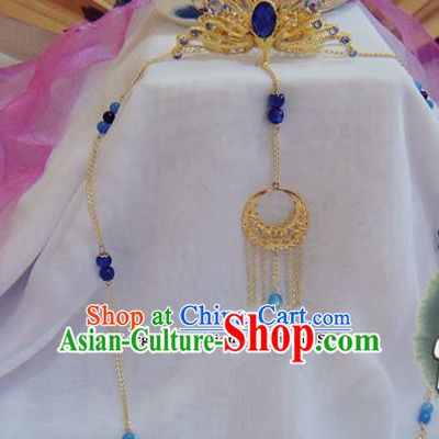 Chinese Traditional Classical Hair Accessories Ancient Princess Hair Crown Hairpins for Women