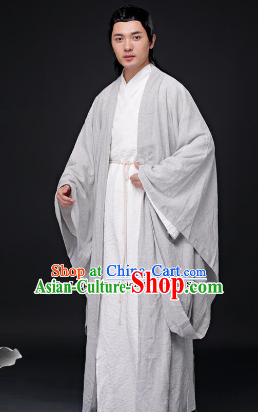 Chinese Ancient Nobility Childe Clothing Traditional Jin Dynasty Confucian Scholar Costumes for Men Chinese Ancient Nobility Childe Clothing Traditional Jin Dynasty Confucian Scholar Costumes for Men