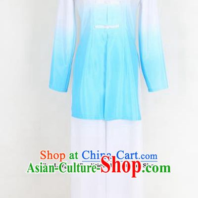 Chinese Traditional Folk Dance White Clothing Classical Dance Costume for Women
