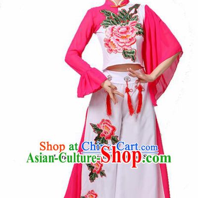 Chinese Traditional Folk Dance Costumes Classical Dance Yanko Dance Clothing for Women