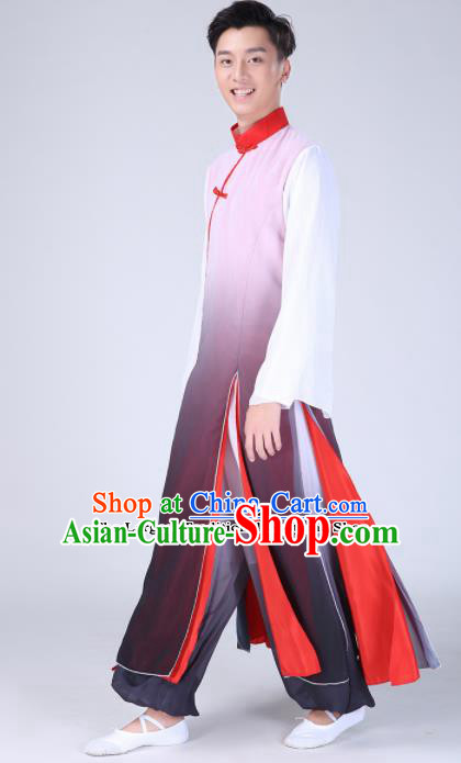 Chinese Traditional Folk Dance Clothing Classical Dance Costumes for Men Chinese Traditional Folk Dance Clothing Classical Dance Costumes for Men