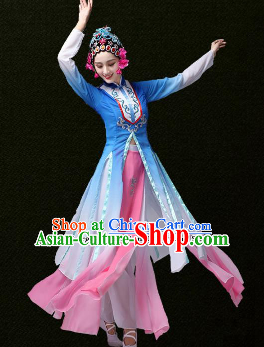 Chinese Traditional Classical Dance Dress Fan Dance Group Dance Costumes for Women Chinese Traditional Classical Dance Dress Fan Dance Group Dance Costumes for Women