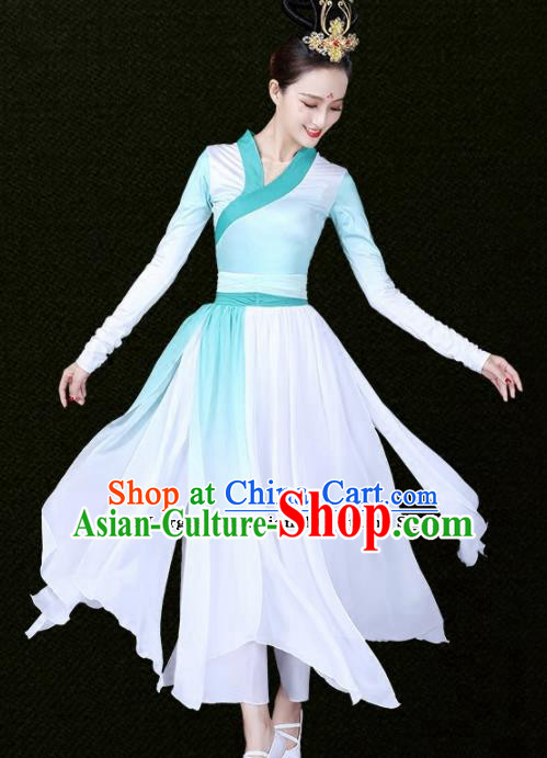 Chinese Traditional Classical Dance Green Dress China Group Dance Costumes for Women Chinese Traditional Classical Dance Green Dress China Group Dance Costumes for Women