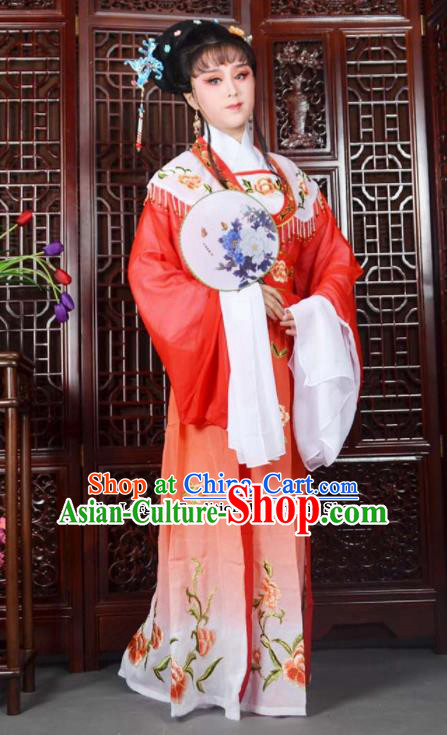 Traditional Chinese Peking Opera Princess Costumes Ancient Peri Red Dress for Adults Traditional Chinese Peking Opera Princess Costumes Ancient Peri Red Dress for Adults