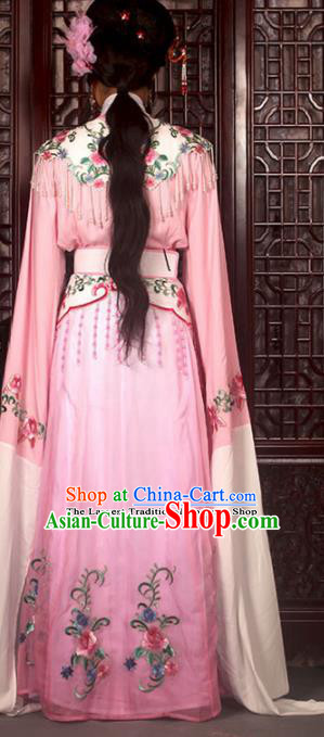 Traditional Chinese Peking Opera Costumes Ancient Peri Princess Pink Dress for Adults Traditional Chinese Peking Opera Costumes Ancient Peri Princess Pink Dress for Adults