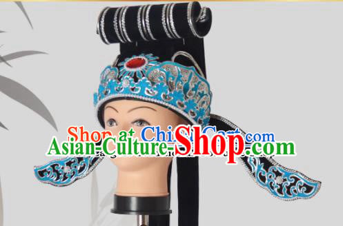Professional Chinese Peking Opera Niche Hats Ancient Scholar Childe Headwear for Men Professional Chinese Peking Opera Niche Hats Ancient Scholar Childe Headwear for Men