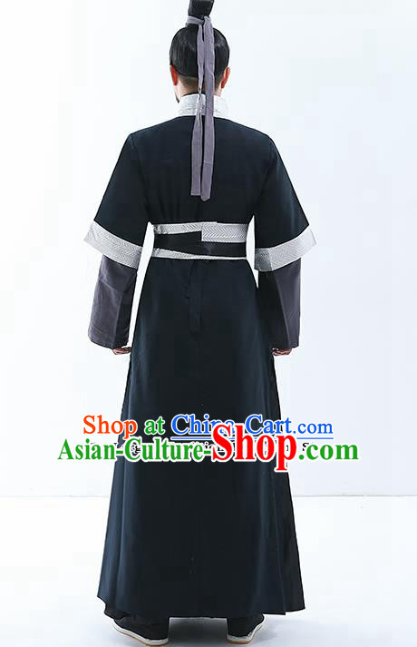 Chinese Traditional Song Dynasty Knight Costumes Ancient Drama Swordsman Clothing for Men Chinese Traditional Song Dynasty Knight Costumes Ancient Drama Swordsman Clothing for Men
