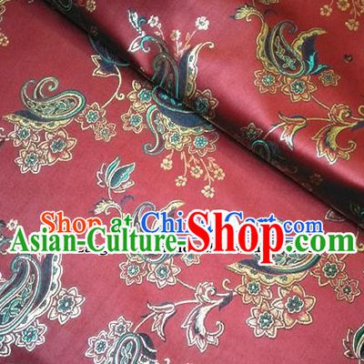 Traditional Chinese Royal Palace Pattern Design Brocade Fabric Silk Fabric Chinese Fabric Asian Material