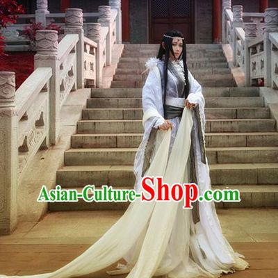 Chinese Traditional Ancient Royal Highness Swordsman Costumes for Men