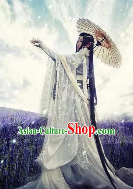Chinese Traditional Ancient Royal Highness Swordsman Costumes for Men