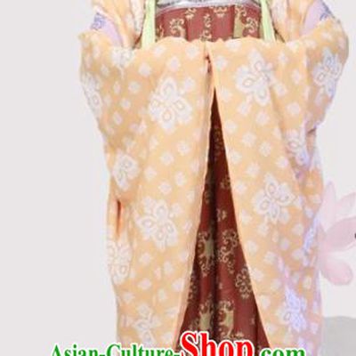 Chinese Traditional Hanfu Dress Ancient Tang Dynasty Imperial Consort Costumes for Women