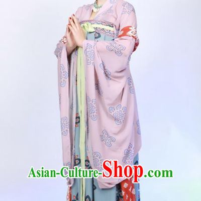 Chinese Traditional Palace Lady Hanfu Dress Ancient Tang Dynasty Imperial Consort Costumes for Women