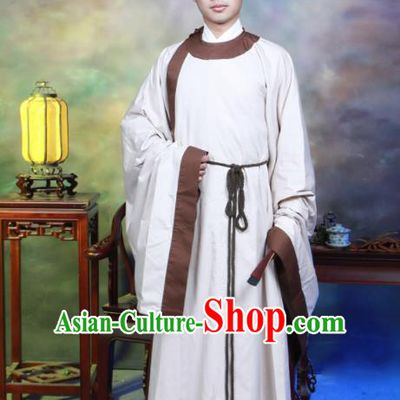 Traditional Chinese Song Dynasty Ministry Councillor Hanfu Clothing Ancient Scholar Costumes for Men