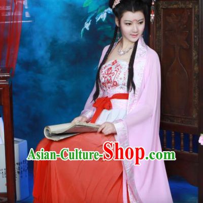 Chinese Tang Dynasty Princess Hanfu Dress Ancient Peri Historical Costumes for Women