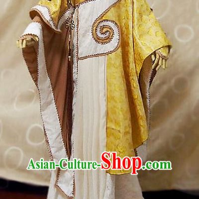 Ancient China Cosplay Han Dynasty Taoist Priest Costumes Swordsman Clothing for Men
