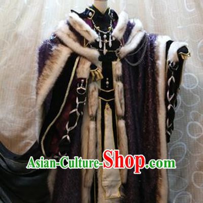 Ancient China Cosplay Royal Highness Costumes Swordsman Clothing for Men