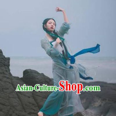 Ancient China Song Dynasty Enchantress Princess Embroidered Costume for Women