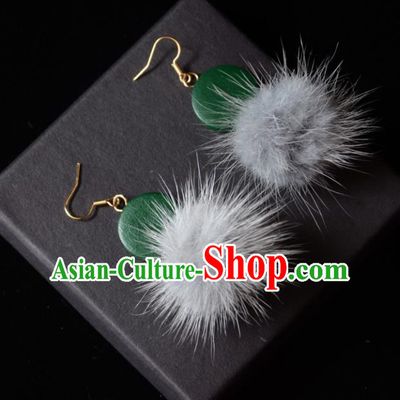 European Western Bride Vintage Accessories Eardrop Renaissance Venonat Earrings for Women