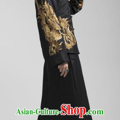 China Ancient Republic of China Nobility Childe Embroidered Clothing for Men