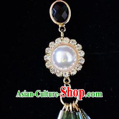 European Western Bride Accessories Renaissance Vintage Pearl Earrings for Women