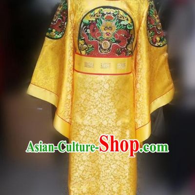 Traditional Chinese Stage Performance Costume Ancient Song Dynasty Emperor Hanfu Clothing for Men