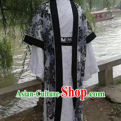 Traditional Chinese Stage Performance Costume Ancient Song Dynasty Ministry Councillor Clothing for Men