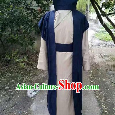 Traditional Chinese Stage Performance Costume Ancient Song Dynasty Prime Minister Clothing for Men