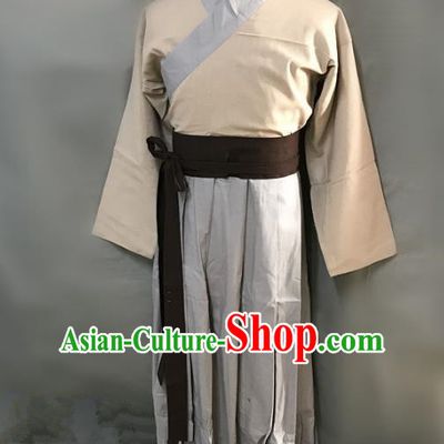 Traditional Chinese Stage Performance Costume Ancient Song Dynasty Swordsman Clothing for Men