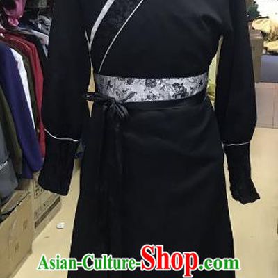 Traditional Chinese Stage Performance Costume Ancient Ming Dynasty Swordsman Clothing for Men
