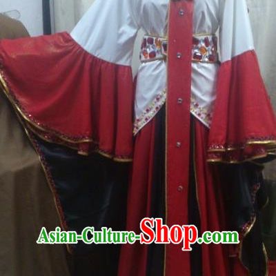 Traditional China Ancient Cosplay Mystique Costume Palace Lady Dress for Women